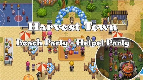 dace harvest town|Beach Party, Dance Festival + Hotpot Party .